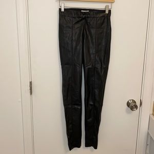 H&M leather leggings